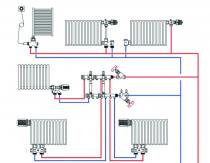 Radiant heating system (collector)