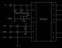 Homemade amplifier on tda7294