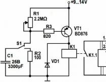 Multiple timing and load off delay relay circuits Load on delay